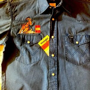 New short sleeve western shirt